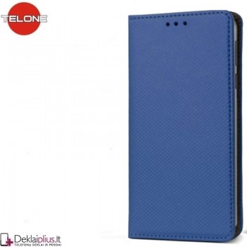 Telone atverčiamas dėklas - mėlynas (Huawei Honor 600 Lite)